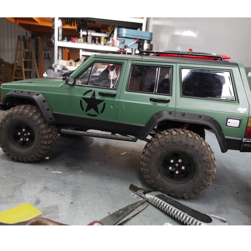 Body Shell Rc - X59A_Hard Plastic 313mm Wheelbase Cherokee Body