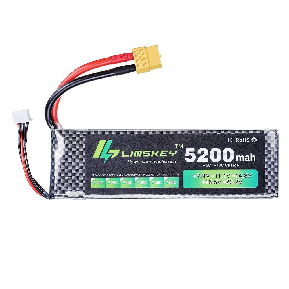 Limskey Power battery 7.4V 520 - Rc Hobby Hub ulasan dan harga