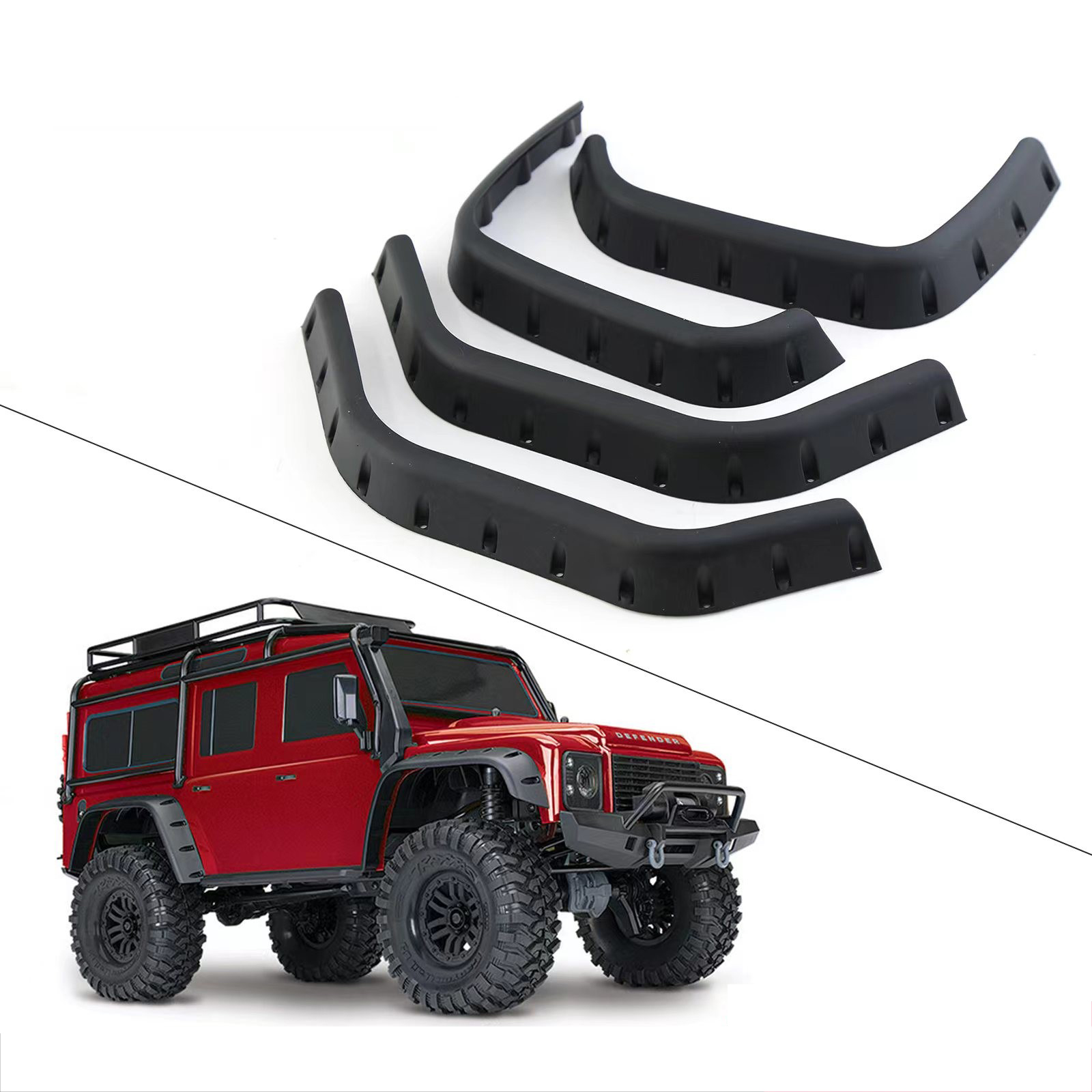 RC Car Mud Fenders Flares for  - Body Shell Rc ulasan dan harga