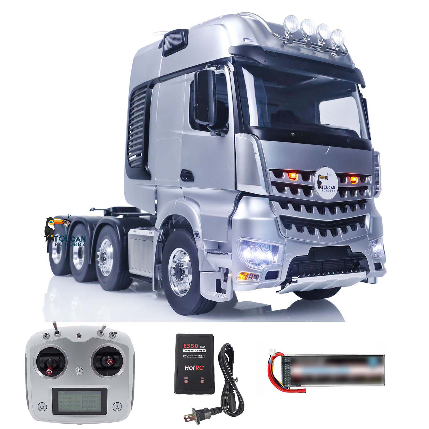 RTR LESU RC Tractor Truck 8x8  - Hobby Quality Rc Cars ulasan dan harga