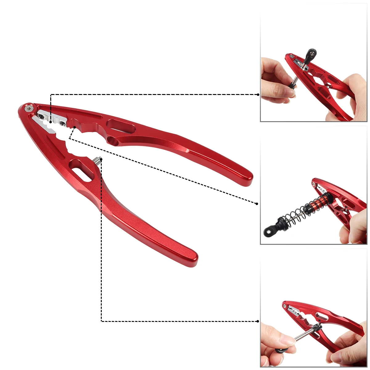 1Pcs Aluminum Pliers Ball Join - Body Shell Rc ulasan dan harga