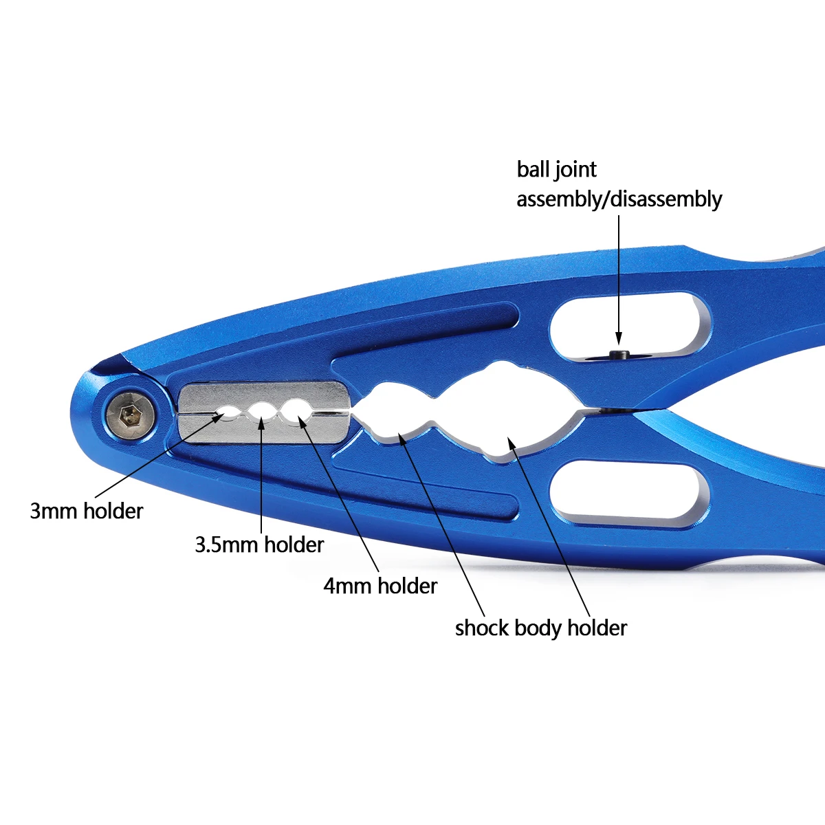 1Pcs Aluminum Pliers Ball Join - Body Shell Rc ulasan dan harga