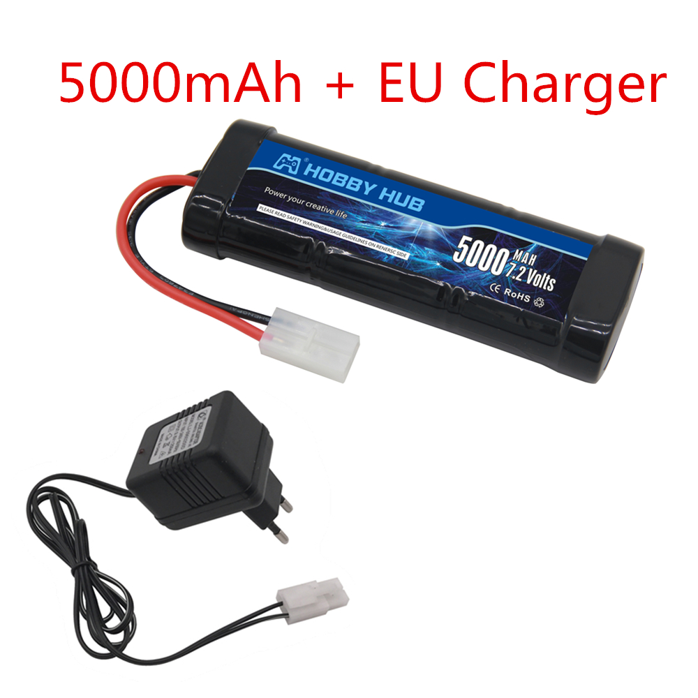 New 7.2V Battery 5000/6800mAh  - Rc Hobby Hub ulasan dan harga
