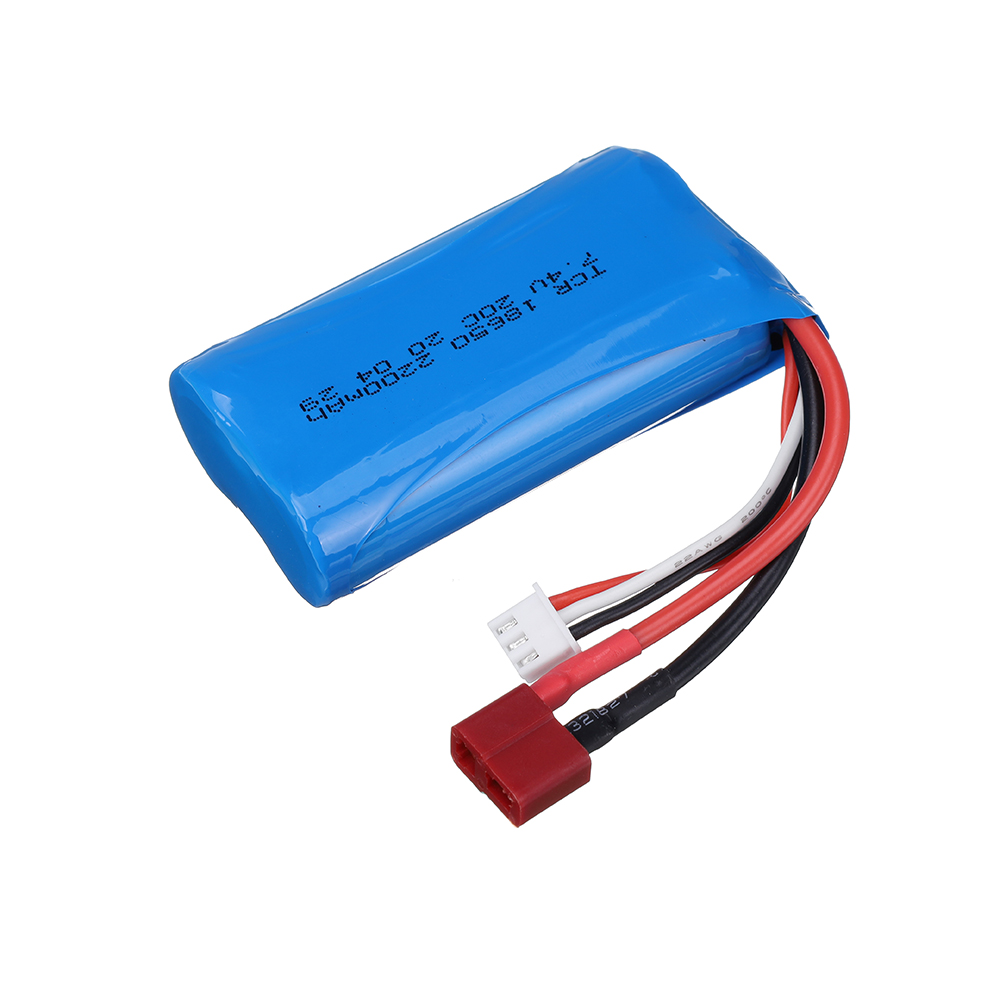 7.4V 2200mAh 18650 Lipo Batery - Rc Hobby Hub ulasan dan harga
