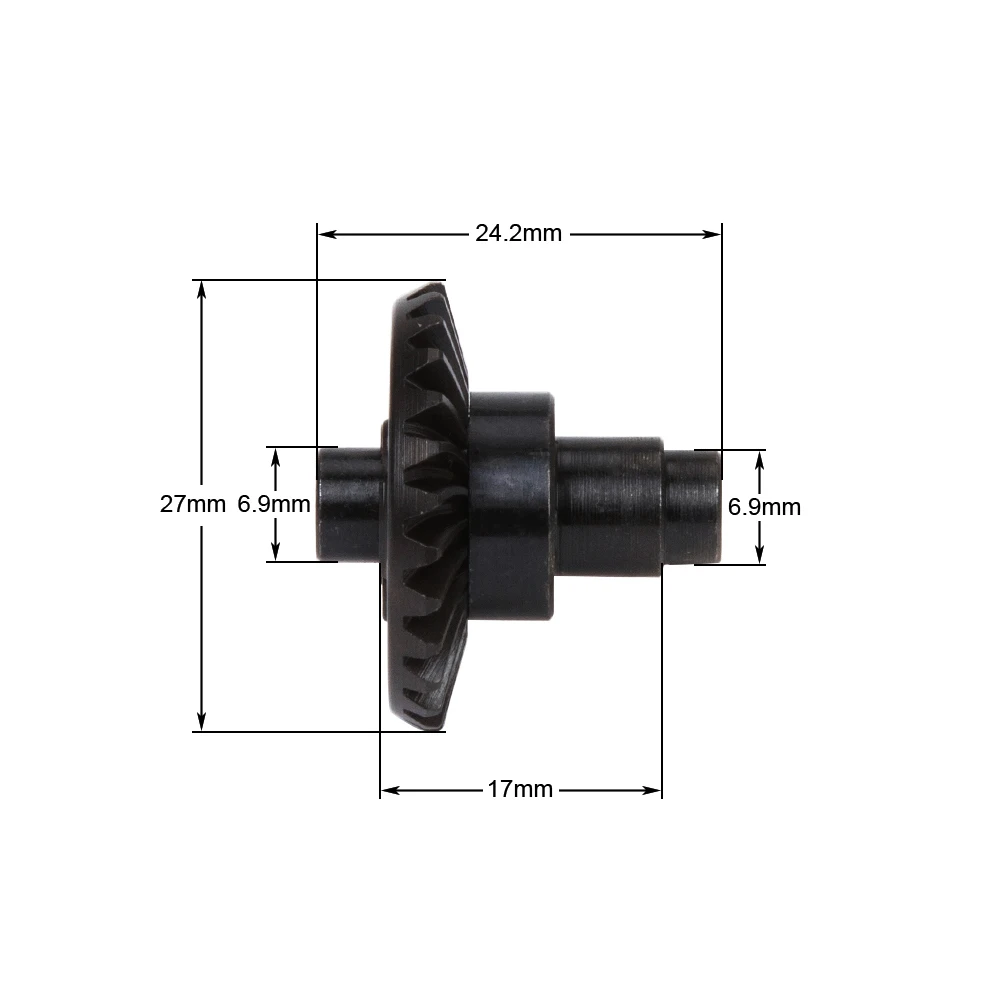 Metal 8T/24T/27T/30T/33T Bevel - Rc Hobby Grade Crawler ulasan dan harga