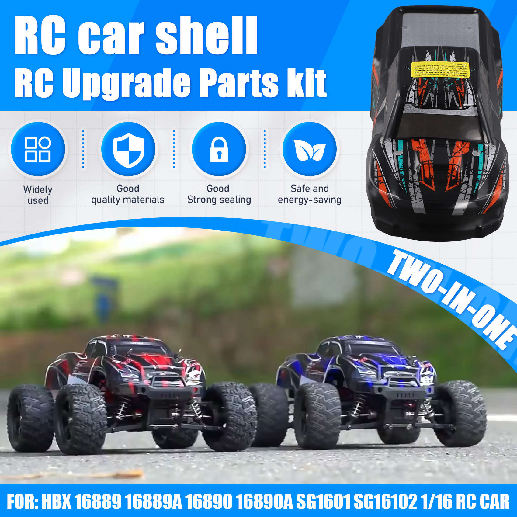 L79A HBX 16889 16889A 16890 16 - Body Shell Rc ulasan dan harga