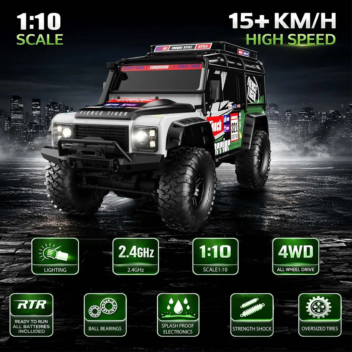 RC Cars RC Crawler 1/10 Scale  - Rc Hobby Grade Crawler ulasan dan harga