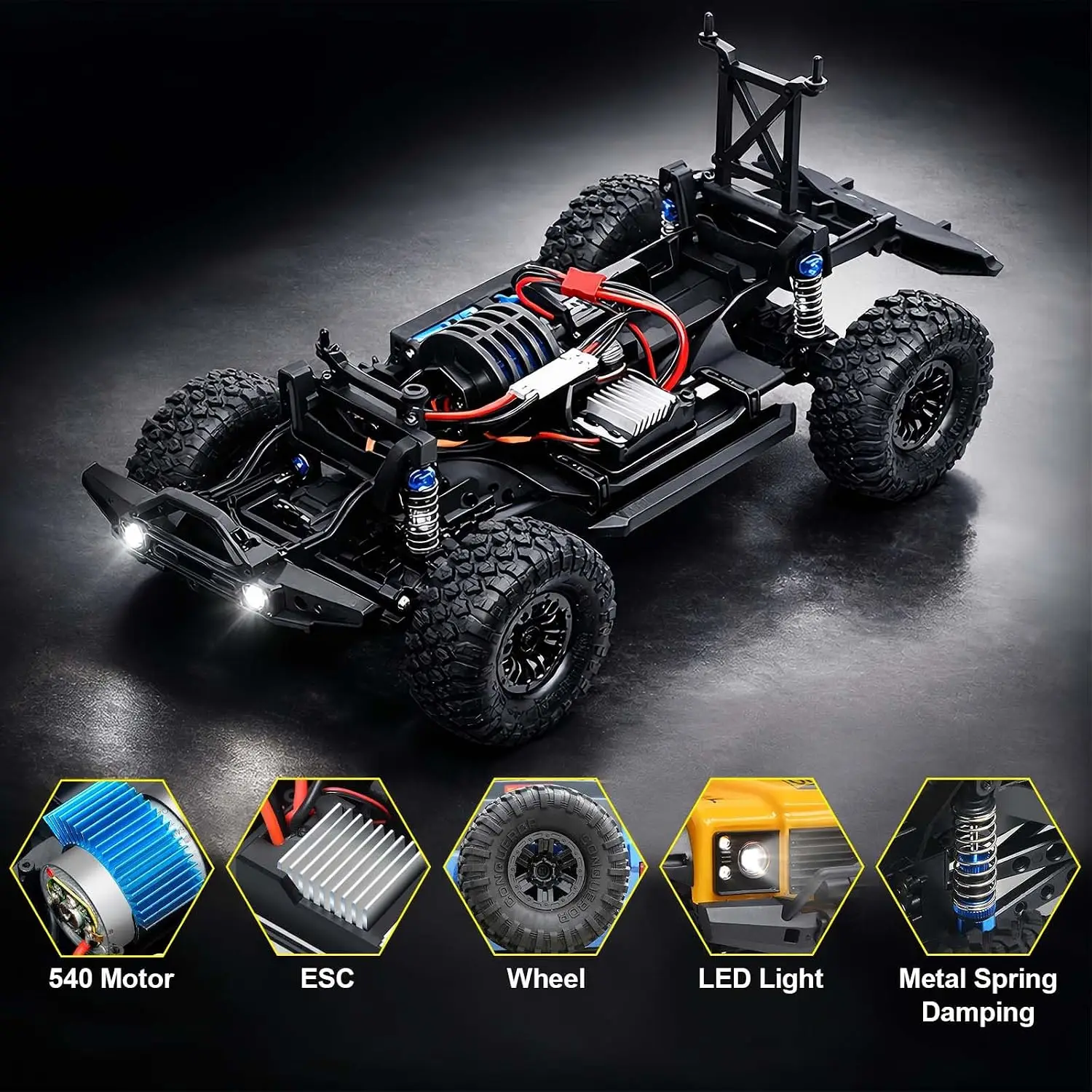 RC Cars RC Crawler 1/10 Scale  - Rc Hobby Grade Crawler ulasan dan harga