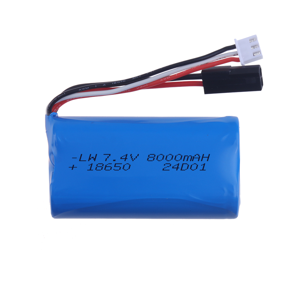 (5500 Plug) 18650 7.4V 8000Mah - Rc Hobby Hub ulasan dan harga