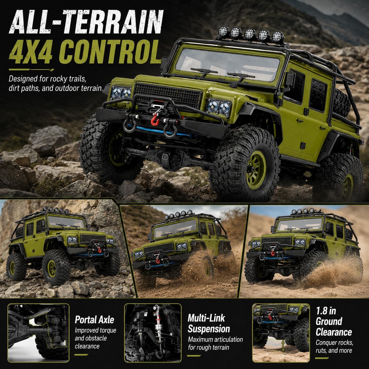 Remote Control Truck for Adult - Rc Hobby Grade Crawler ulasan dan harga