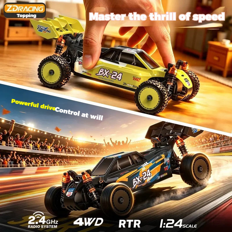 Zd Racing 1/24 Bx 24 4wd Brush - Rc Hobby Track ulasan dan harga