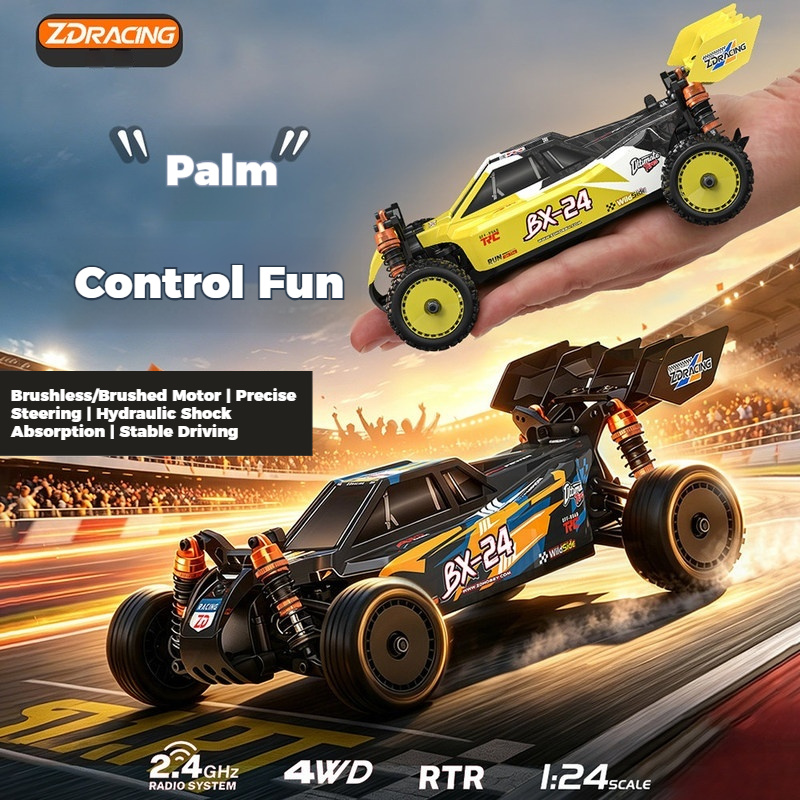 Zd Racing 1/24 Bx 24 4wd Brush - Rc Hobby Track ulasan dan harga