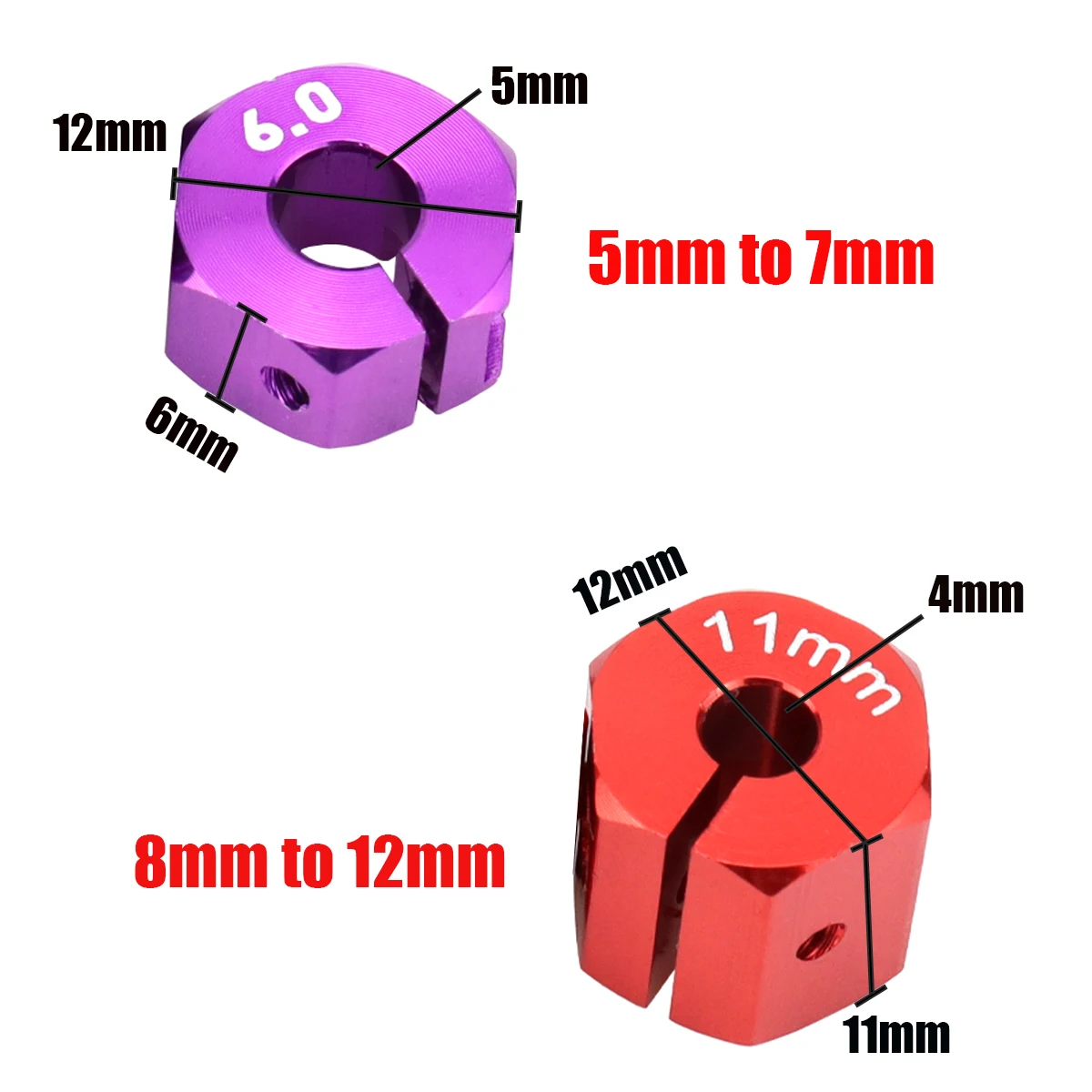 Aluminum 5/6/7/8/9/10/11/12mm  - Rc Hobby Track ulasan dan harga