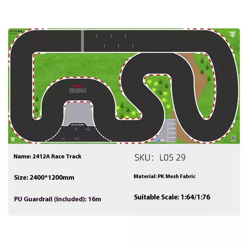 Ldarc Rc V64 1:76 240*120cm Re - Rc Hobby Track ulasan dan harga
