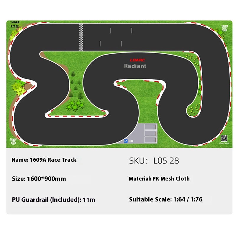 Ldarc Rc V64 1:76 240*120cm Re - Rc Hobby Track ulasan dan harga