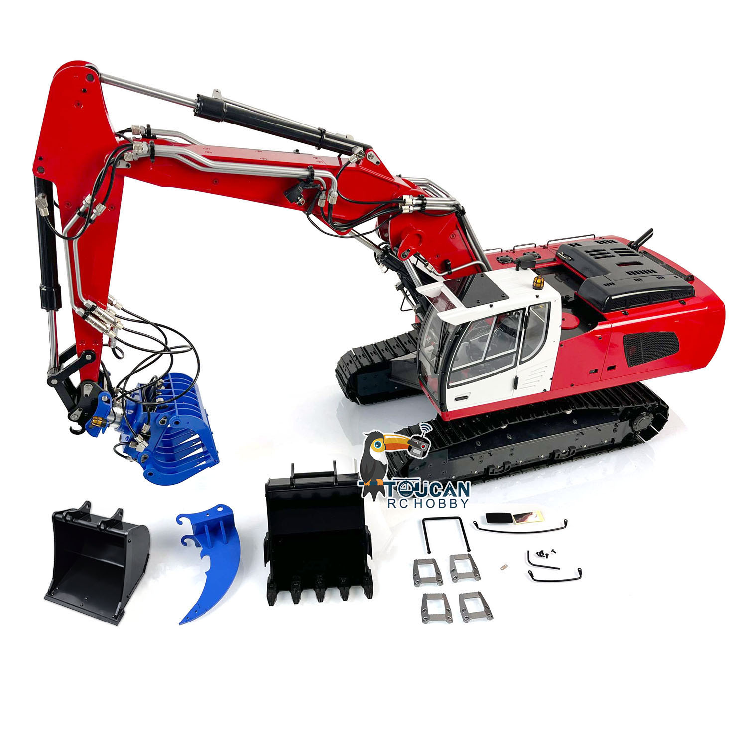 3 Arms 1/14 Hydraulic RC Excav - Rc Hobby Track ulasan dan harga