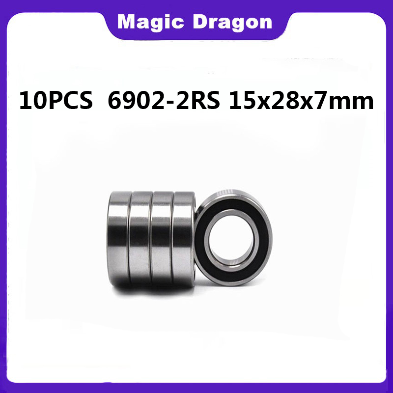 10PCS 6902 2RS Bearing 15x28x7 - Hobby Quality Rc Cars ulasan dan harga