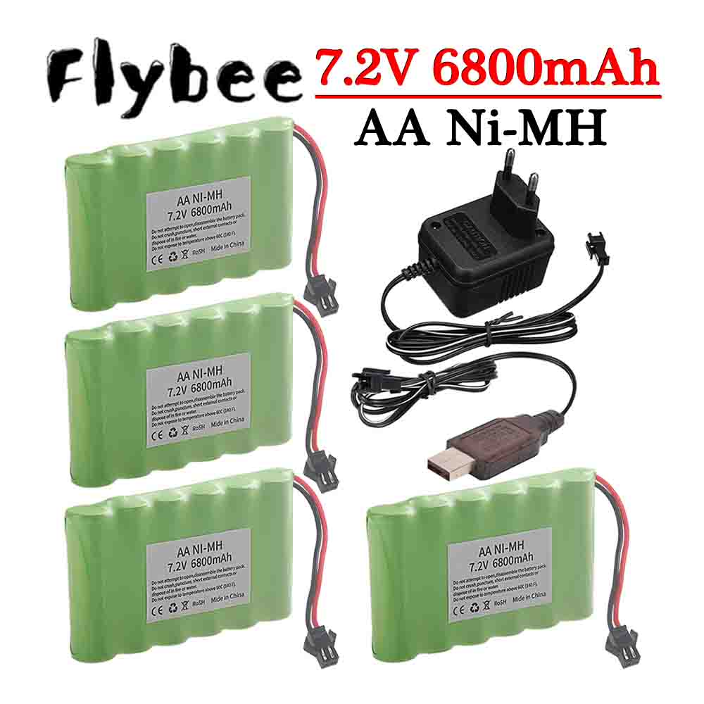 Ni-MH 7.2V 6800mAh SM Plug Bat - Rc Hobby Hub ulasan dan harga