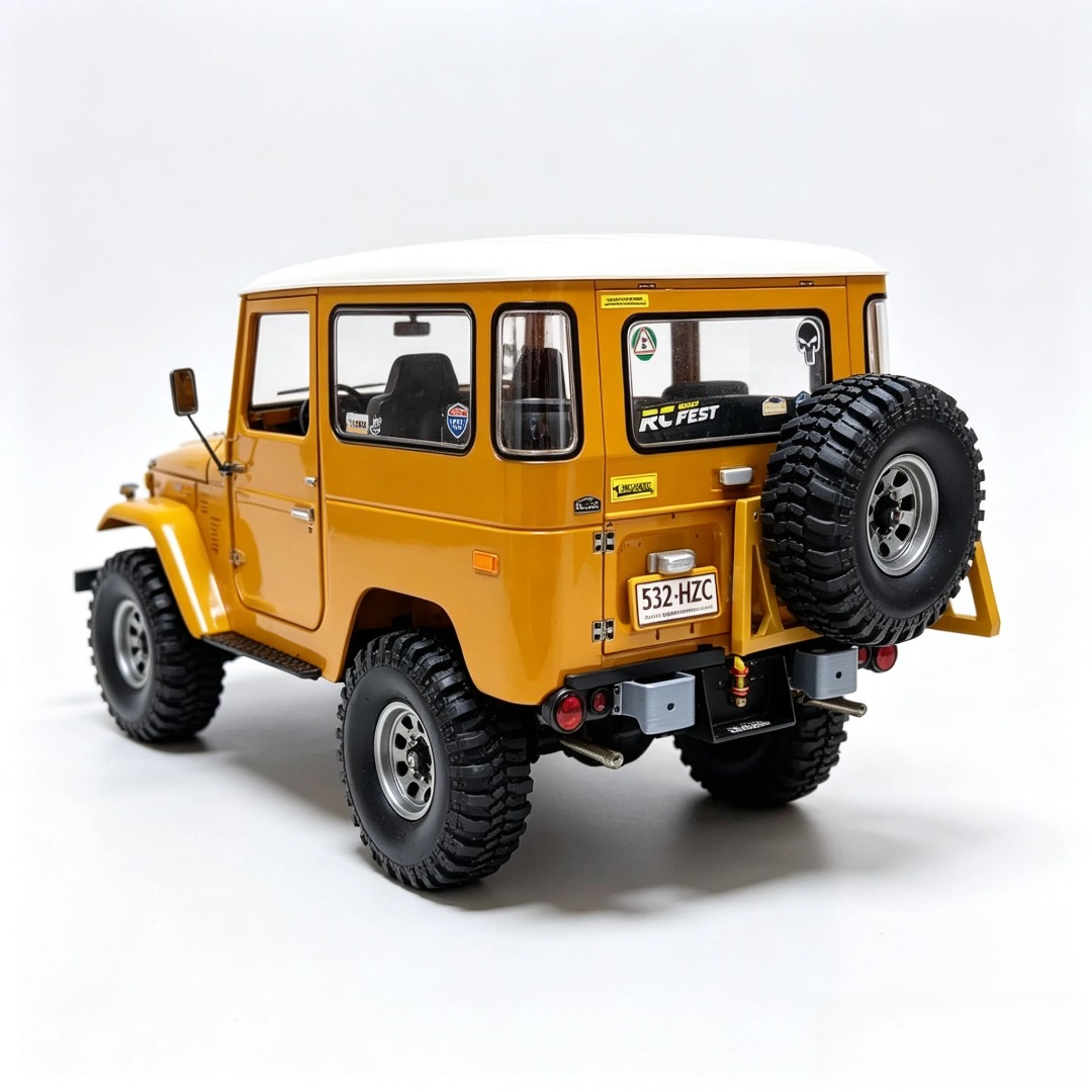 Lockable Open Spare Tire Carri - Rc Hobby Grade Crawler ulasan dan harga