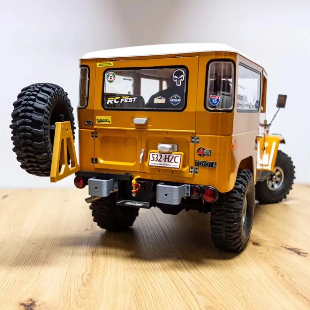 Lockable Open Spare Tire Carri - Rc Hobby Grade Crawler ulasan dan harga