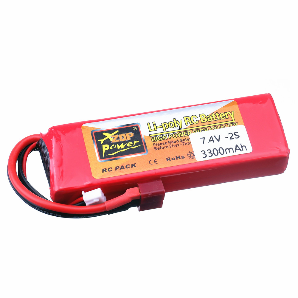 2S 7.4V 3300mAh Lipo Battery C - Rc Hobby Hub ulasan dan harga