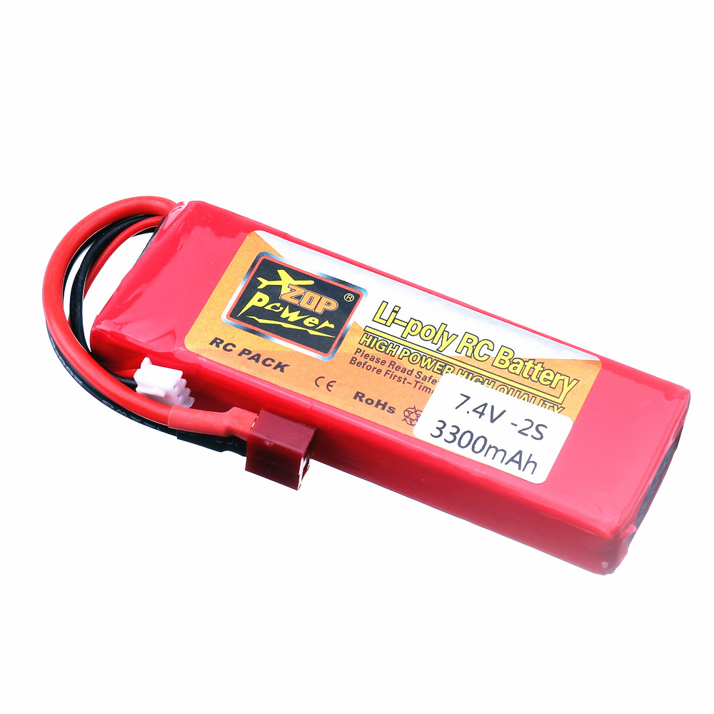 2S 7.4V 3300mAh Lipo Battery C - Rc Hobby Hub ulasan dan harga